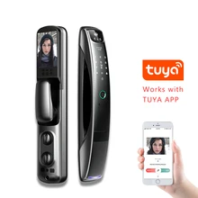 

Eseye WIFI Electronic Smart Door Lock Biometric Fingerprint Lock With WIFI Tuya APP Remotely / Rfid Card / Password / Key Unlock