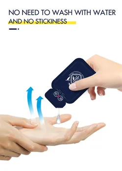 

Portable 2ML Silver Ion Disinfection Gel Quick-drying Germicidal Antibacterial Hand Sanitizer Wash-free Alcohol-free Disinfectan