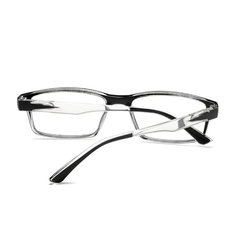 0 -0.5 -0.75 To -6.0 Blue Light Blocking Square Prescription Glasses With Degree TR90 Myopia Photochromic Eyeglasses Women Men 3