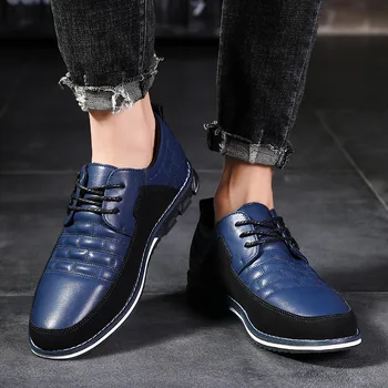 

Leather Men Casual Shoes Formal Shoes Loafers Lace-up Flats Mesh Sneakers Oxfords Shoes Mens Trainers Mocasines Hombre