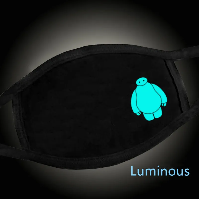 

1PC Breathable Mouth Mask Alan Walker Anime Cartoon Mouth-muffle Cotton Face Masks Men Women Anti PM2.5 Dust Masks Luminous