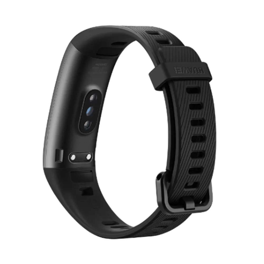 Baratos Huawei Original de la banda 3 Pro GPS banda inteligente Metal Amoled 0,95 completa pantalla táctil a Color nadar golpe Sensor de frecuencia cardíaca dormir pulsera