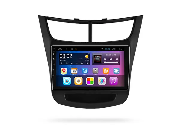 9 &quotчетырехъядерный 1024*600 HD экран Android 10 Автомобильный gps Радио Навигация для Chevrolet