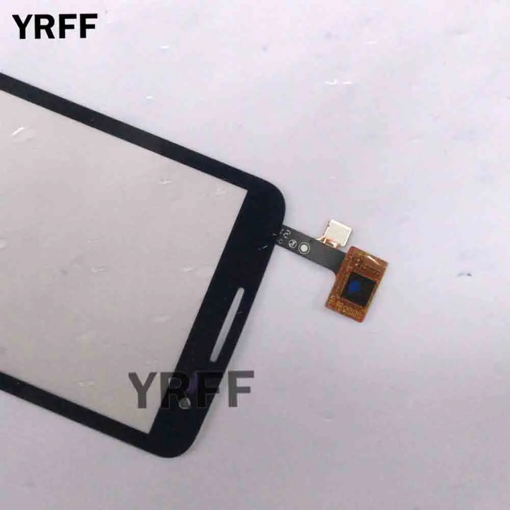 Сенсорный экран дигитайзер панель для Alcatel One touch X'Pop 5035 OT-5035 OT5035 5035X 5035E сенсорный экран Переднее стекло сенсор салфетки