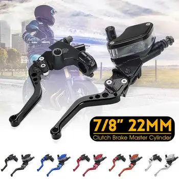 

Universal 7/8" 22mm Motorcycle Hydraulic Brake Clutch Pump Master Cylinder Levers For Honda/Yamaha/Suzuki