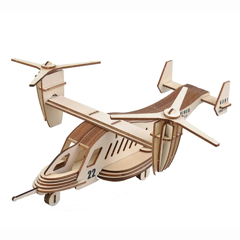 

3D Three-dimensional Puzzle Creative Wooden Three-dimensional Toys Puzzle Wooden Puzzle Puzzle
