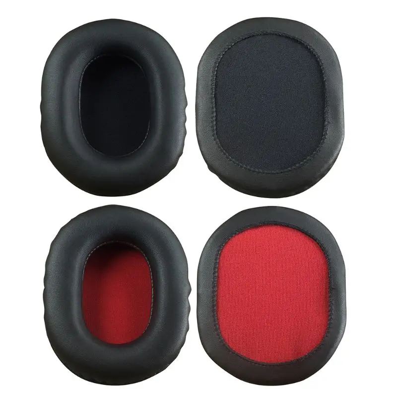 

2PCS Square Oval Headphone Earpads Replacement Soft Leather Memory Foam Ear Pads Cushion Cover 80X60/85x65/90x70/95x75/100x80/10