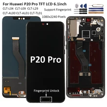 

New 6.1" Screen For Huawei P20 Pro Display Tested LCD Display Touch Screen For Huawei P20 Pro LCD Replacement With