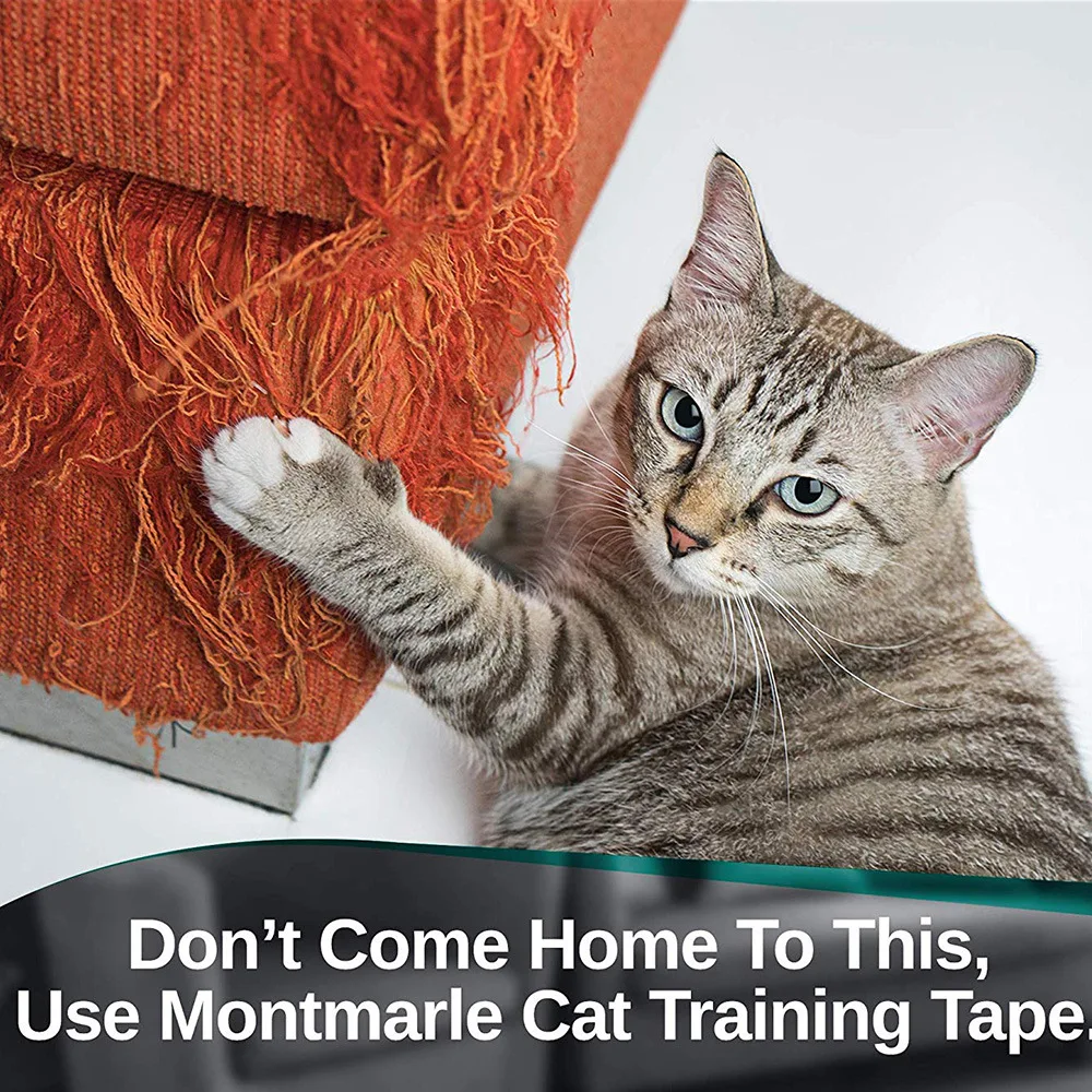 SUPREPET тренировочная лента против царапин для кошек Защита от царапин коврик мебель и Кожа Защита от царапин защитная лента для домашних животных