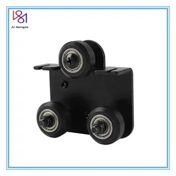 

3D Extruder Back Support Plate with Pulley Extruding Backplate for Ender 3 Pro Cr-10 Cr-10S S4 S5 Series 3D Printers