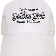 Профессиональная Золотая бейсбольная кепка для девушек