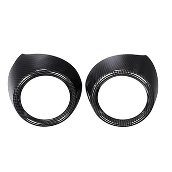 

Carbon Fiber Style For Alfa Romeo Giulia 2017 2018 Abs Plastic Front Side Air Conditioning Cover Frame Trim 2Pcs