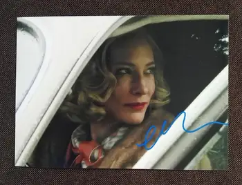 

Carol Movie Cate Blanchett autographed photo 5*7 autographs in ink 032020