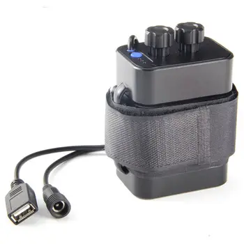 

6 section 18650 battery box 18650 battery pack 5VUSB/8.4VDC dual interface 18650 waterproof battery box