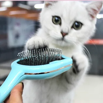 

Claw-shaped Cats Hair Removal Brush Cats Stainless Steel Comb to Remove Loose Hair Fleas HUG-Deals