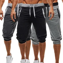 Vogue Nice New Mens Jogger Casual Slim Harem Shorts Soft 3/5 Trousers Fashion New Brand Men Sweatpants Summer Comfy Shorts