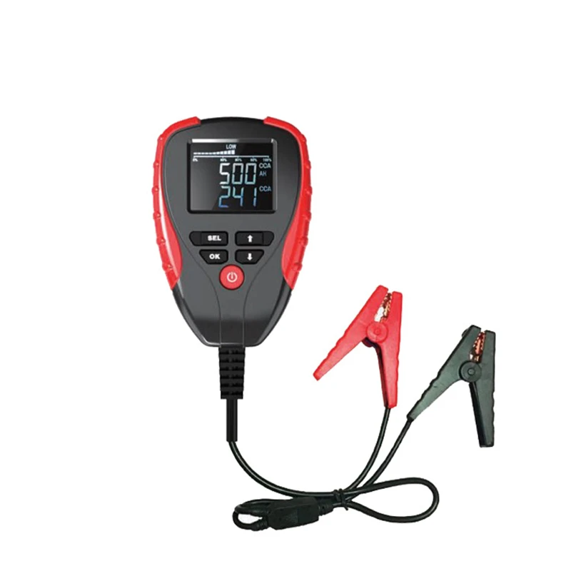 

Automotive Load Battery Tester Digital Analyzer Car Vehicle Cell Test Diagnostic Tool Capacity Voltage Voltmeter Auto System