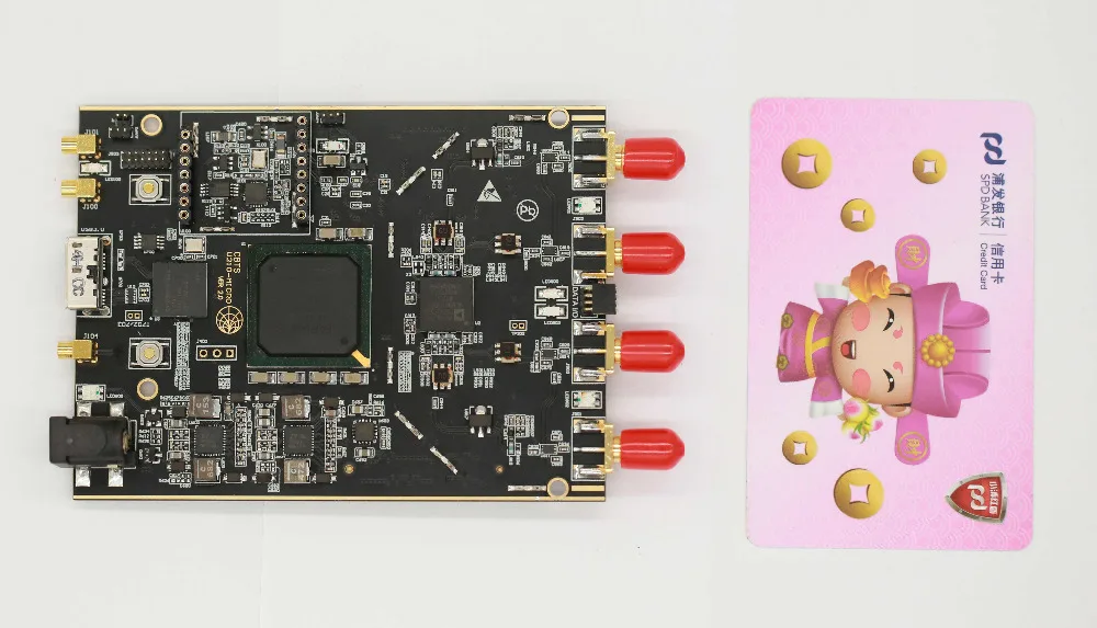 TZT обновление SDR плата RF макетная плата 70 МГц-6 ГГц USB 3,0 совместима с USRP-B210 MICRO