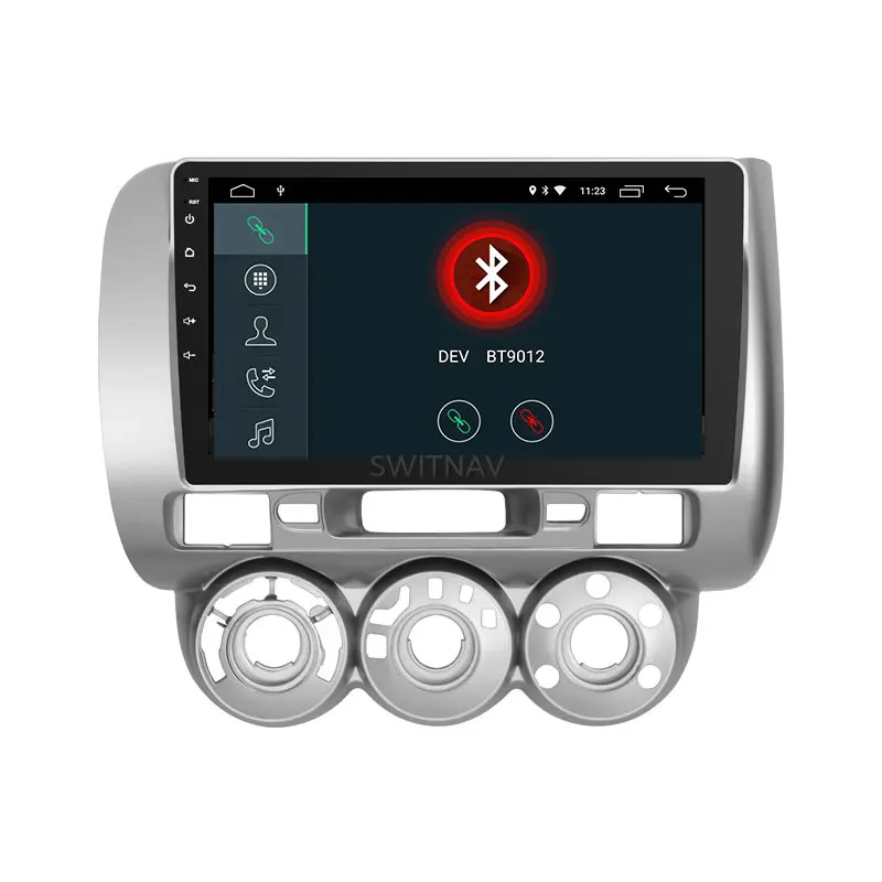 Sale SWITNAV Big Screen Android 9.0 CAR DVD Player For HONDA FIT(RHD) car multimedia support DVR DAB OBD car audio gps 17