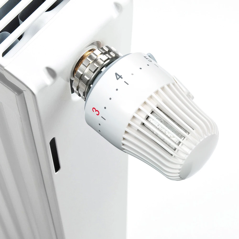

New Thermostatic Radiator Valve Temperature Control Valves Plumbing Radiators Non Electric Self-adjustable Thermostatic Valve