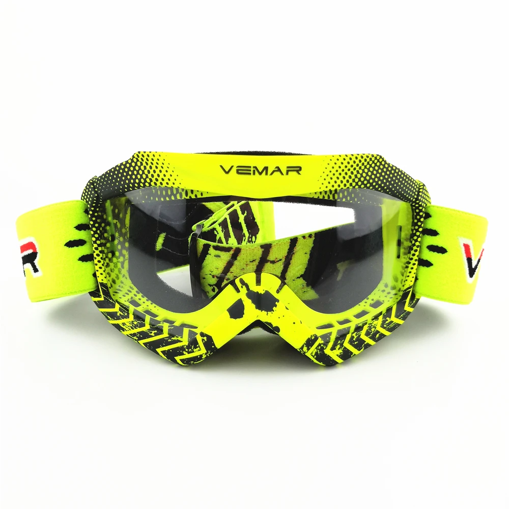 Детские мотоциклетные очки Vemar гоночные MX MTB для езды по бездорожью детский шлем