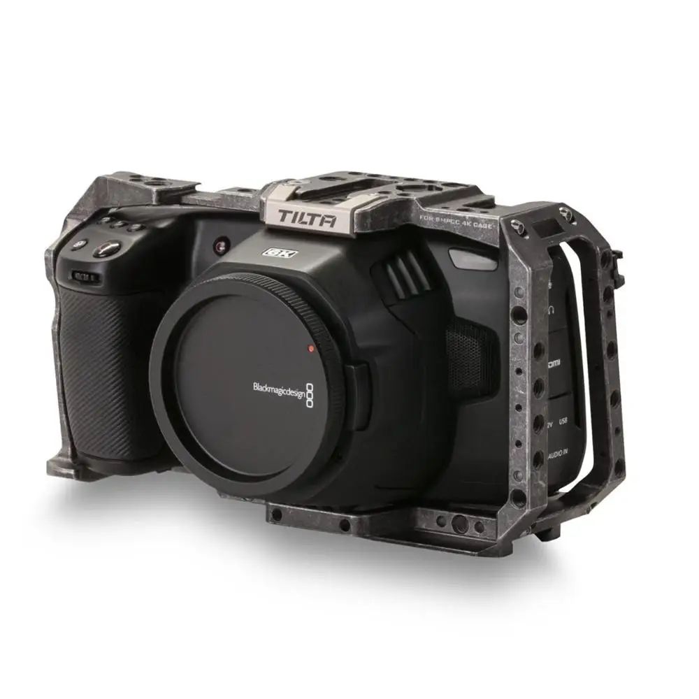 Клетка TILTA BMPCC 4K 6K клетка для камеры BMD BlackMagic BMPCC4K|Аксессуары фотостудии| |