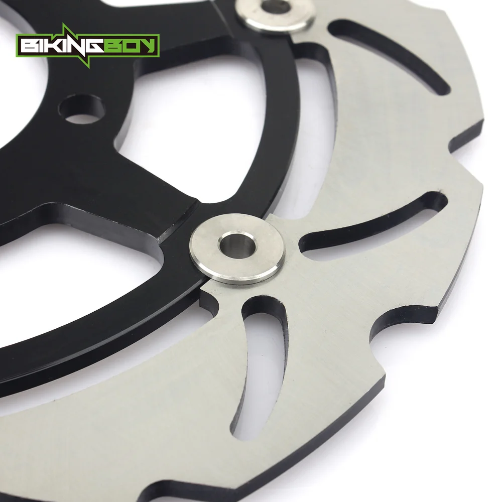 BIKINGBOY для KAWASAKI ZX6R ниндзя ZX636B 2003 2004 ZX6RR ZX600M ZX600K 2003-2004 спереди и сзади тормозные диски роторы колодки