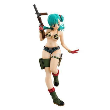 

18CM Dragon Ball Bulma Figure PVC Action Anime Collection Model Toy Doll Gift For Children Vegeta IV