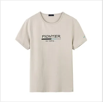 

Summer new women's street letter characters print loose short-sleeved T-shirt 6321