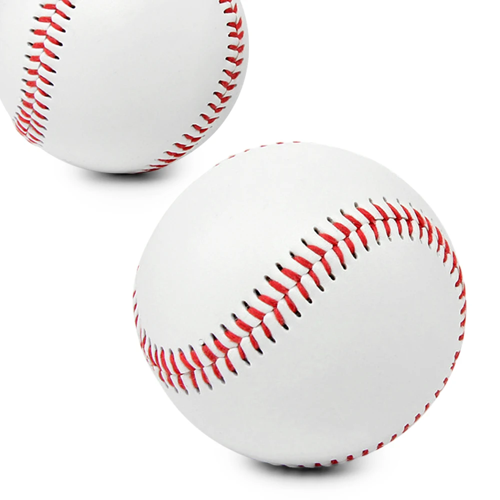 9" Soft Leather Sport Practice & Trainning Base Ball BaseBall Softball New BDAFL 