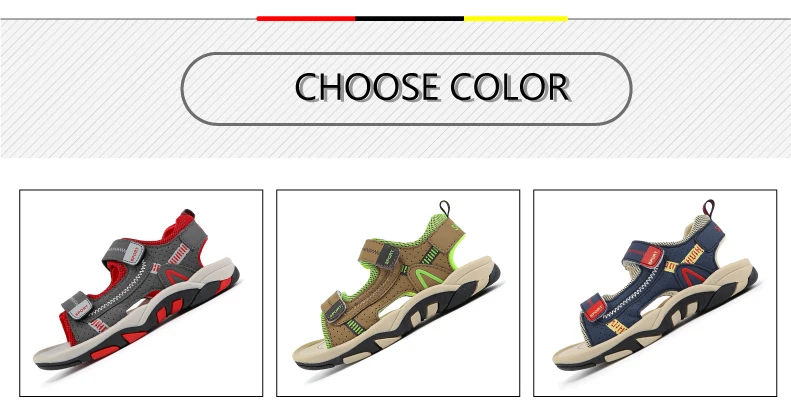 2021 Summer Boys Sandals Kid Sandals Children Shoes Cut-outs Rubber School Shoes Breathable Open Toe Casual Boy Sandal 218 children's shoes for sale