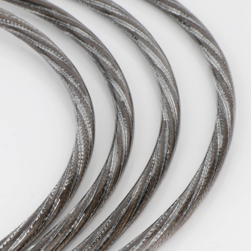 Preffair X441 HI-End 4-adriges, 2,2 mm großes, versilbertes Signal-RCA-Verbindungskabel mit vergoldetem RCA-Stecker – Detail 10