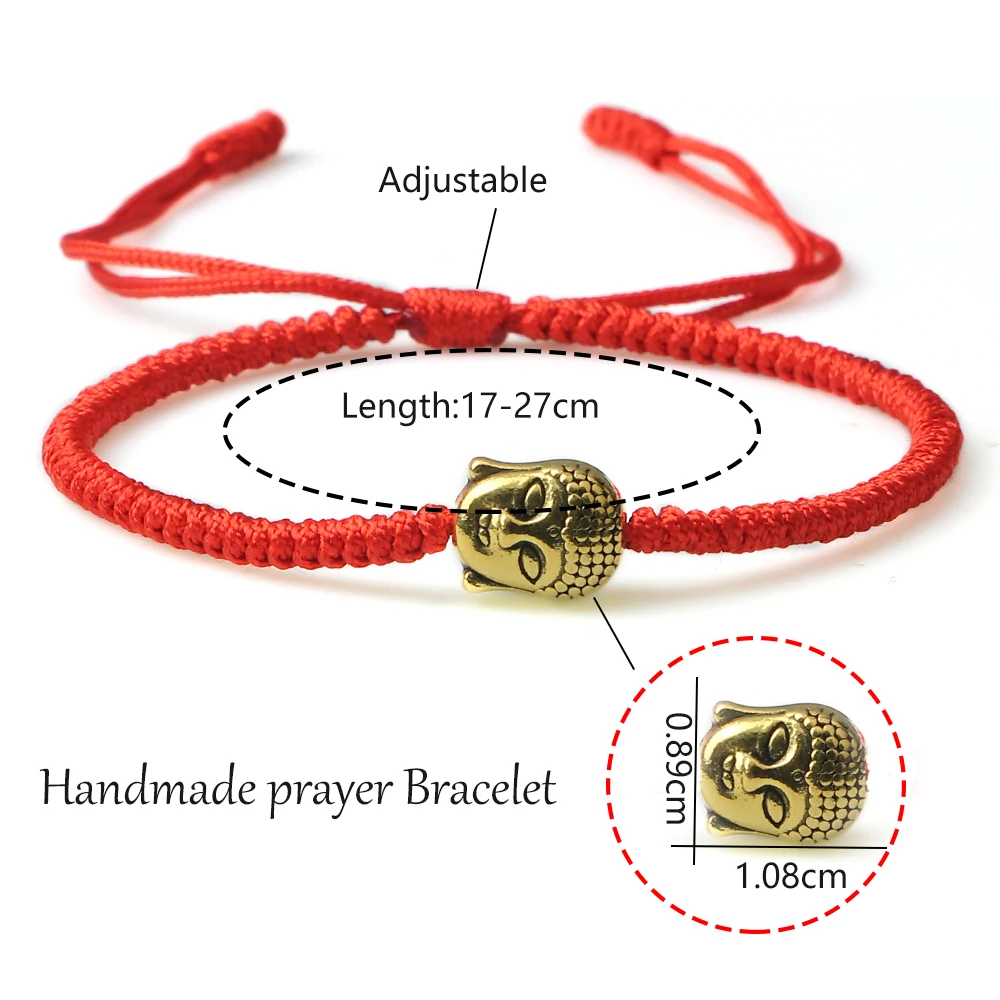 Red string bracelet / 17, Gold jewellery, Jewellery