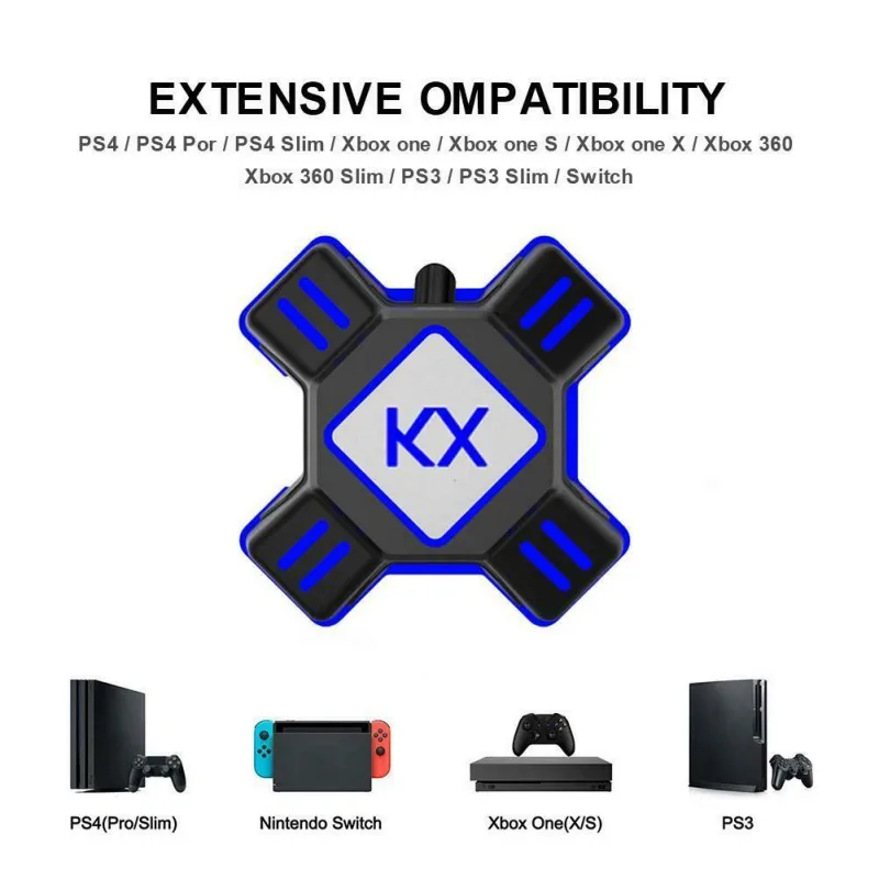  PUBG Mobile Gamepad Controller Gaming Keyboard Mouse Converter For Android Phone to PC Bluetooth Ad