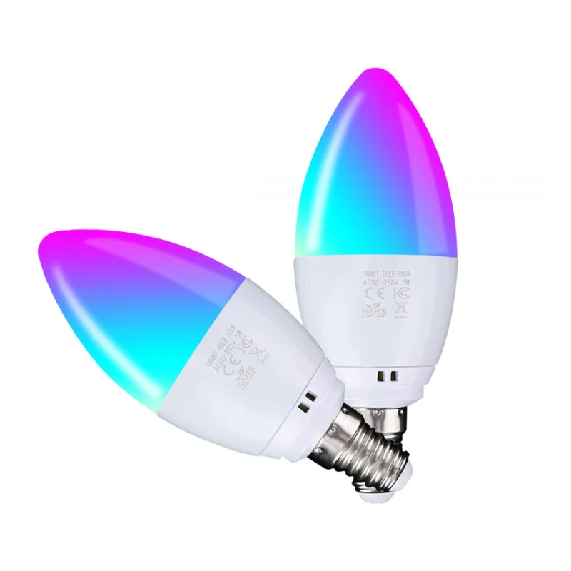 Умная Лампа B22 E27 для домашнего праздника праздничный светодиодный RGB светильник