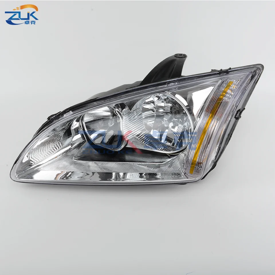 ZUK левый и правый спереди головной светильник налобный фонарь для Ford Focus 2005 2006 2007