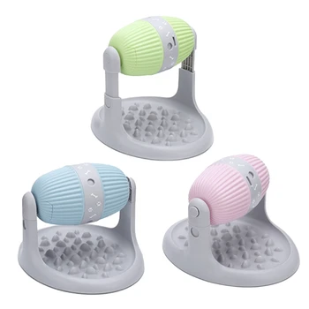 

Pet Dog Puppy Leakage Food Puzzle Interactive Toy Adjustable Height Slow Feeder