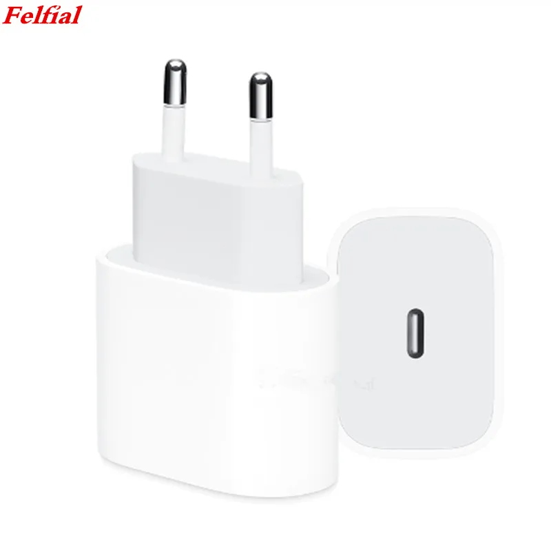 

1;1 Original 18W PD Fast Charger for Apple iPhone 11 Pro 8 Plus XR XS Max iPad mini Genuine USB Type-C Quick Charge Travel Adapter