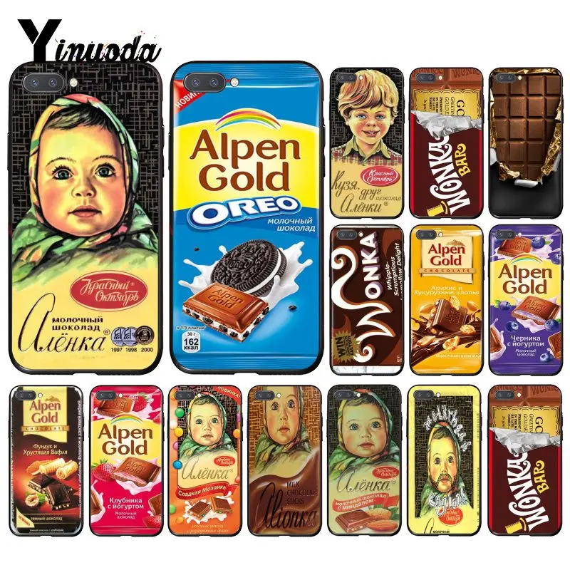 Чехол для телефона Yinuoda alenka bar wonka chocolate Huawei Honor 8A 8X 9 10 20 Lite 7A 5A 7C 10i 9X Pro 8C Play |
