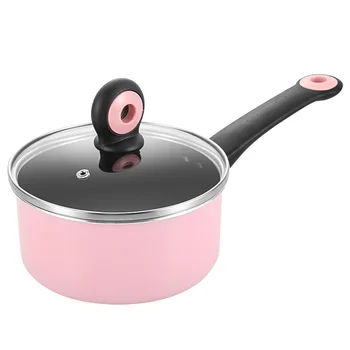 

Milk pot non-stick home baby food supplement artifact instant noodle snow flat small hot milk soup