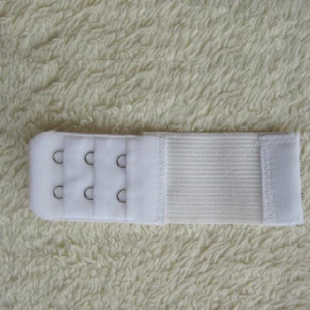 

Ladies elastic 2 Hooks Bra Strap Extender hook clip perfect ADJUSTABLE BELT buckle white black red etc wh