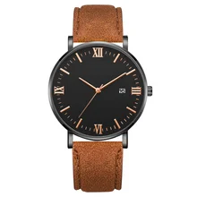 

Trendy PU Strap Quartz Analog Wrist Watch 2021 New Accessories