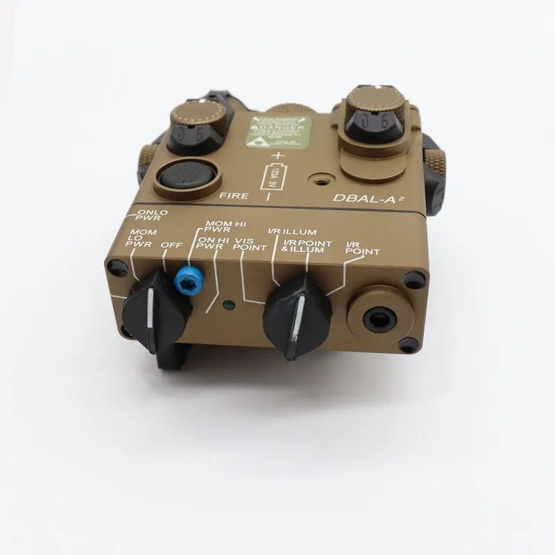 STOAC Airsoft Tacital PEQ мини DBAL A2 ЧПУ красный лазерный лазер ИК светодиодный белый