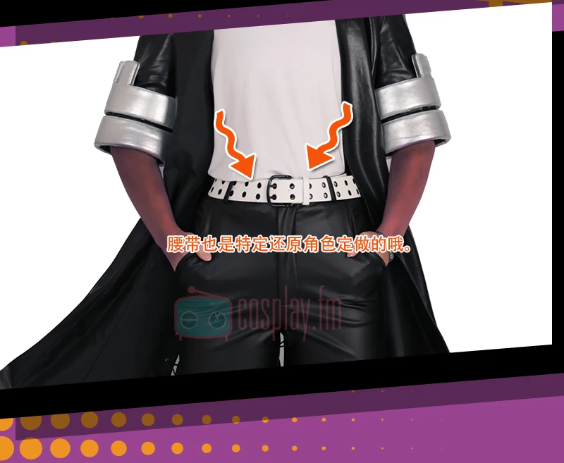 Boku no Hero Academy Dabi Cosplay Costume Halloween Uniform Coat+Top+Pants+Belt S-XL