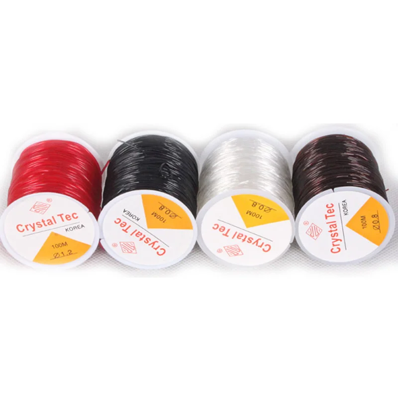 

Red Black and White Elastic Line 0.6 0.7 0.8 1.0 1.2 1.5mm Hi Quality Rubber Line Used for DIY Slingshot and Other Useful