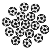 Buy 10pcs Embroidered Football Patches for Boys | Iron-On Cartoon Stickers for Clothes, Bags, Jeans | Handmade Garment Applique Supplier Online