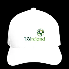 Бейсбол Кепки Футбол ассоциации Ирландия(1921) логотип шляпа с остроконечным Кепки