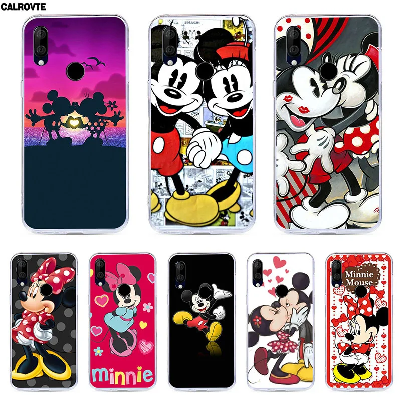 

CALROVTE Phone Case For BQ-6040L Magic Silicon Back Minne Mickey Cover For BQ-6040L 5020 5035 4072 5050 5058 5059 Marble coque