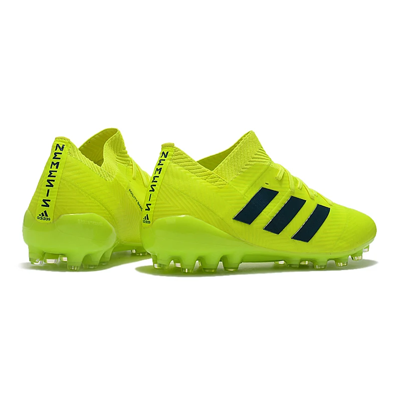 Адидас Nemeziz Messi 18,1 AG гвоздь сломанный гвоздь искусственная трава Мужская футбольная обувь спортивная обувь Трава кожаные ботинки
