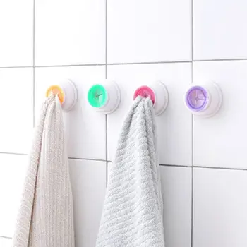 

4PCS Wall-mounted Wash Cloth Clip Hand Towel Rack Storage Holder Bathroom Kitchen Supplies